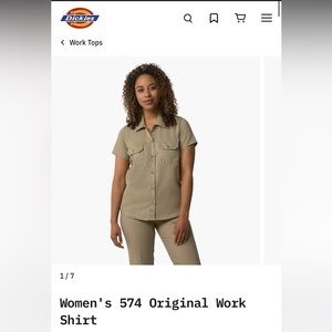 Dickies Women's 574 Original Work Shirt